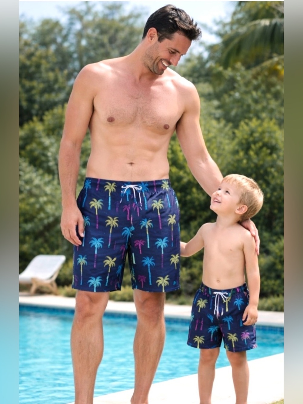Members Mark Resort Swim Trunks, NWT